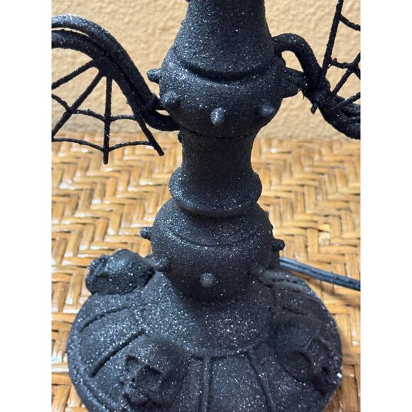 Halloween Celebrate It Candelabra Lamp With LED Flickering Candle - Picture 5 of 14